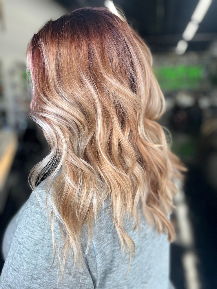 Full balayage W/ Root Color