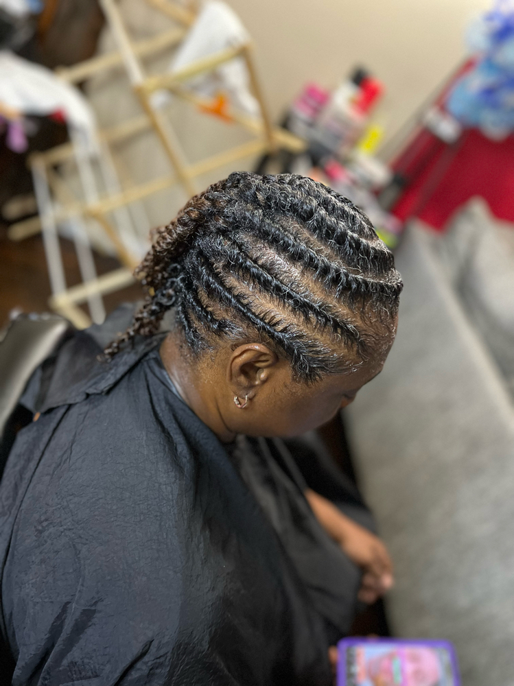 Natural Two strand Twist/Shampoo
