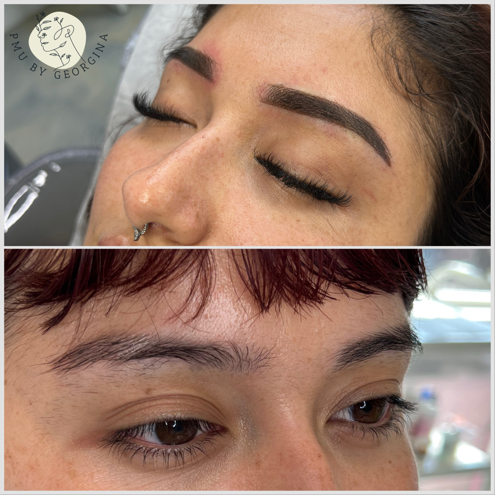 Permanent Makeup - Powder Eyebrows