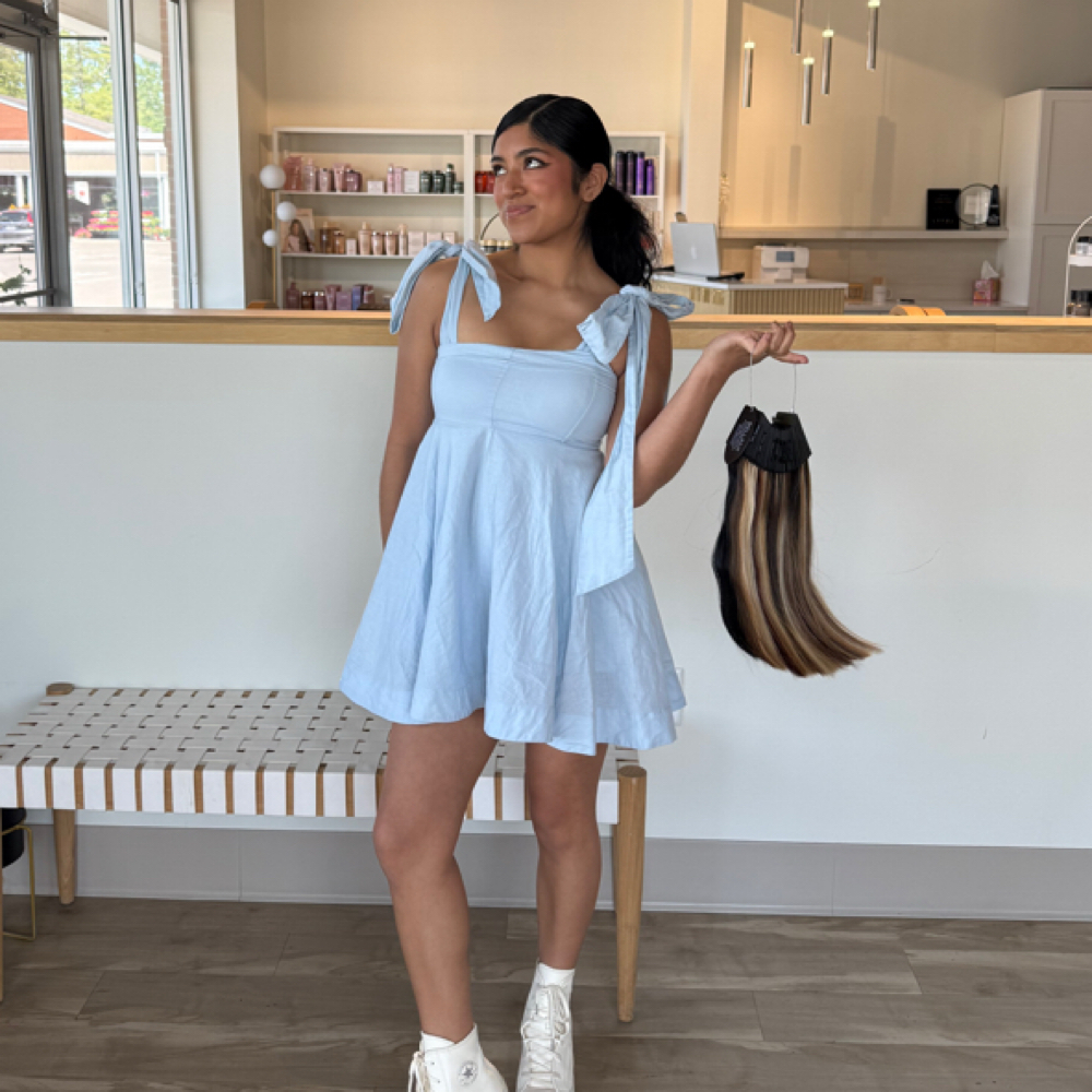Hair Extension Consultation at Just Anna Grace in Cape Girardeau, MO