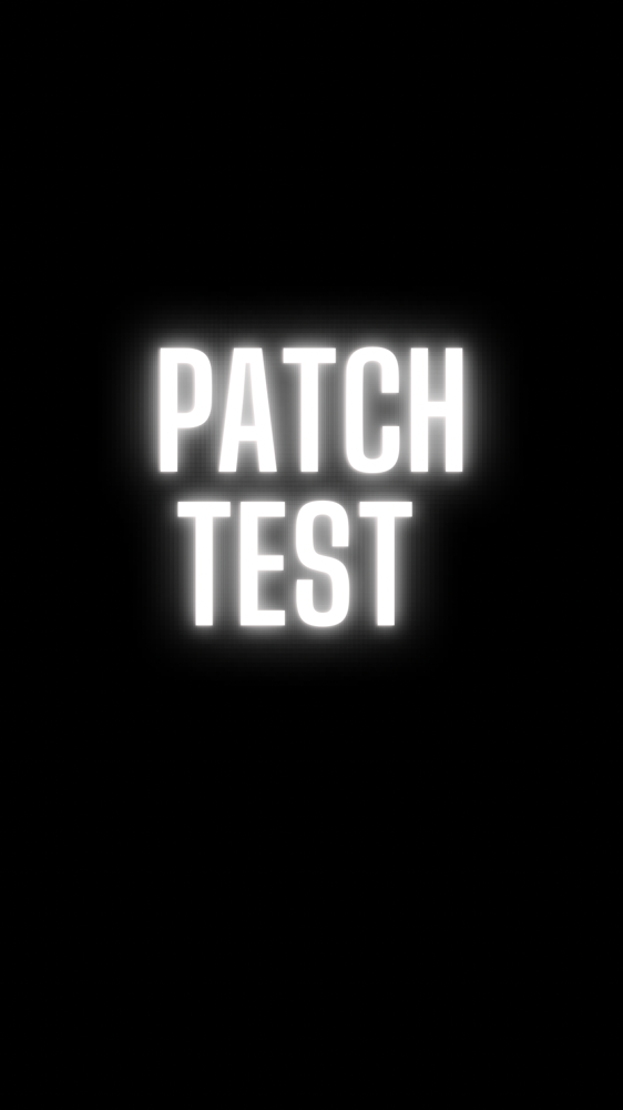 Patch Test