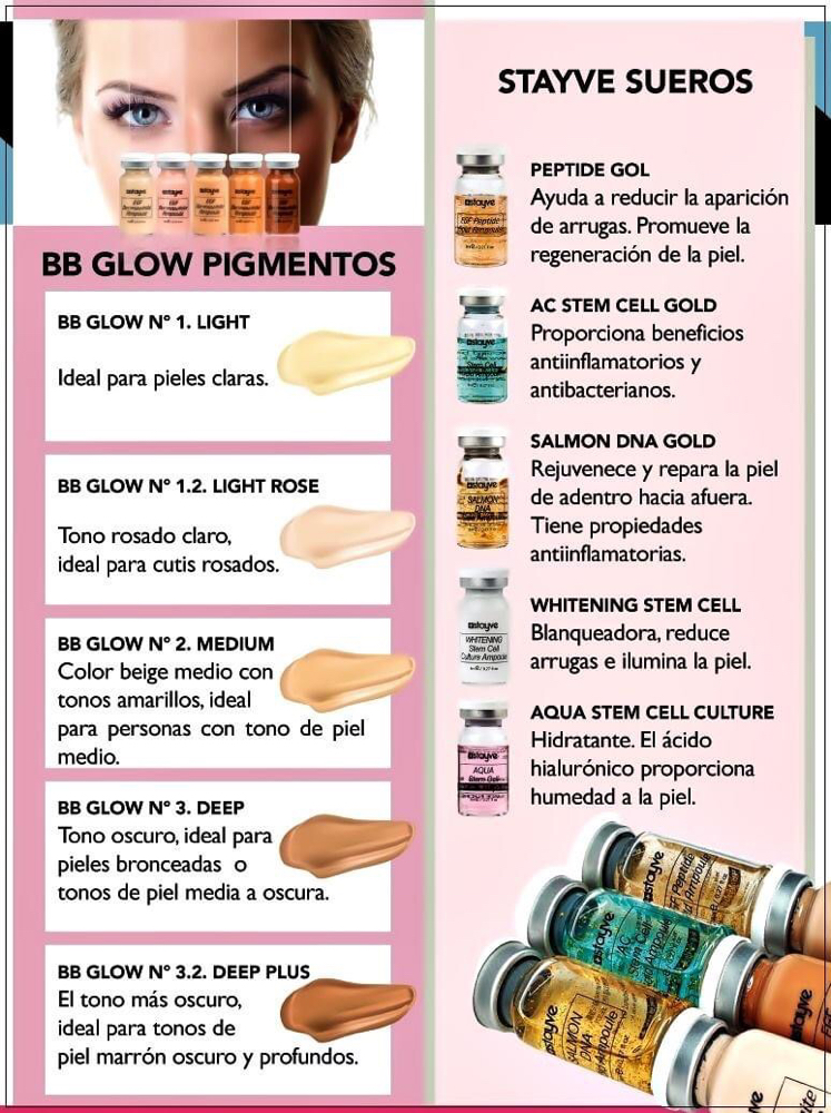 BB GLOW 3 Secciones (ahorras $50)