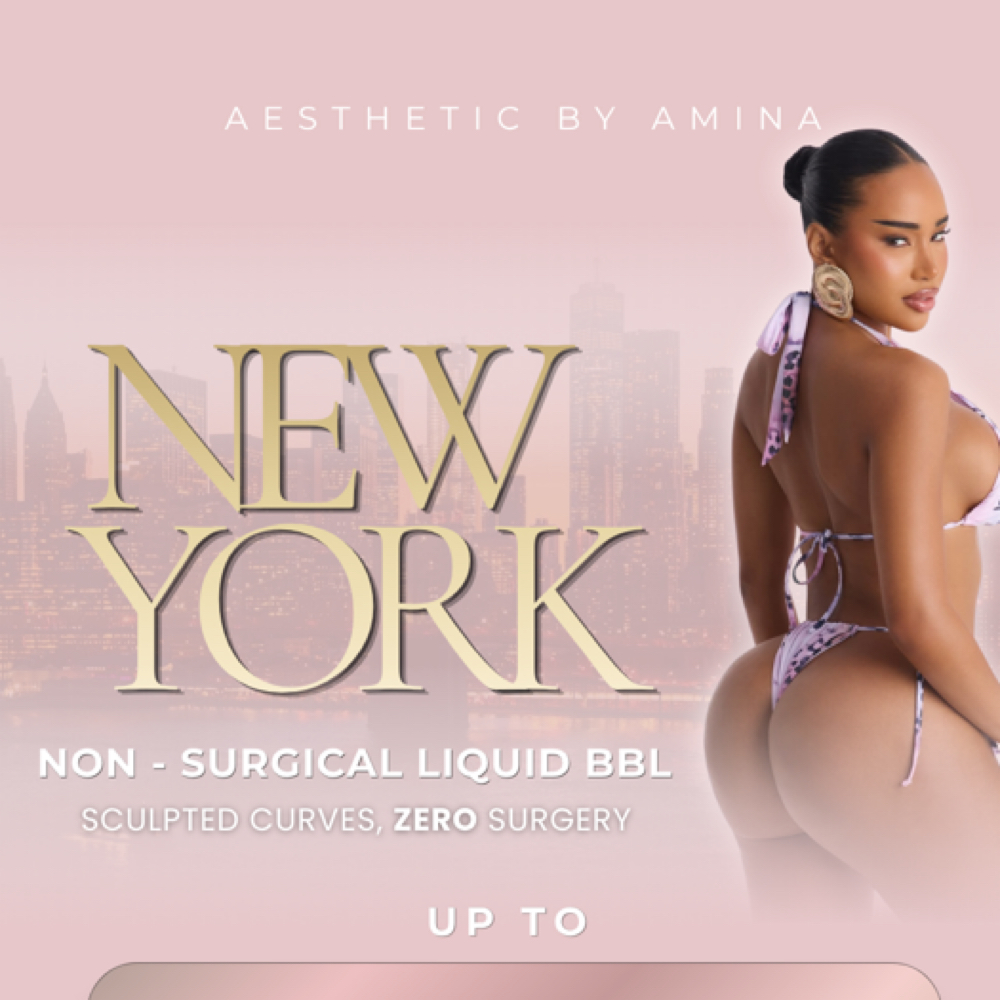 Model at Aesthetics by Amina in New York, NY