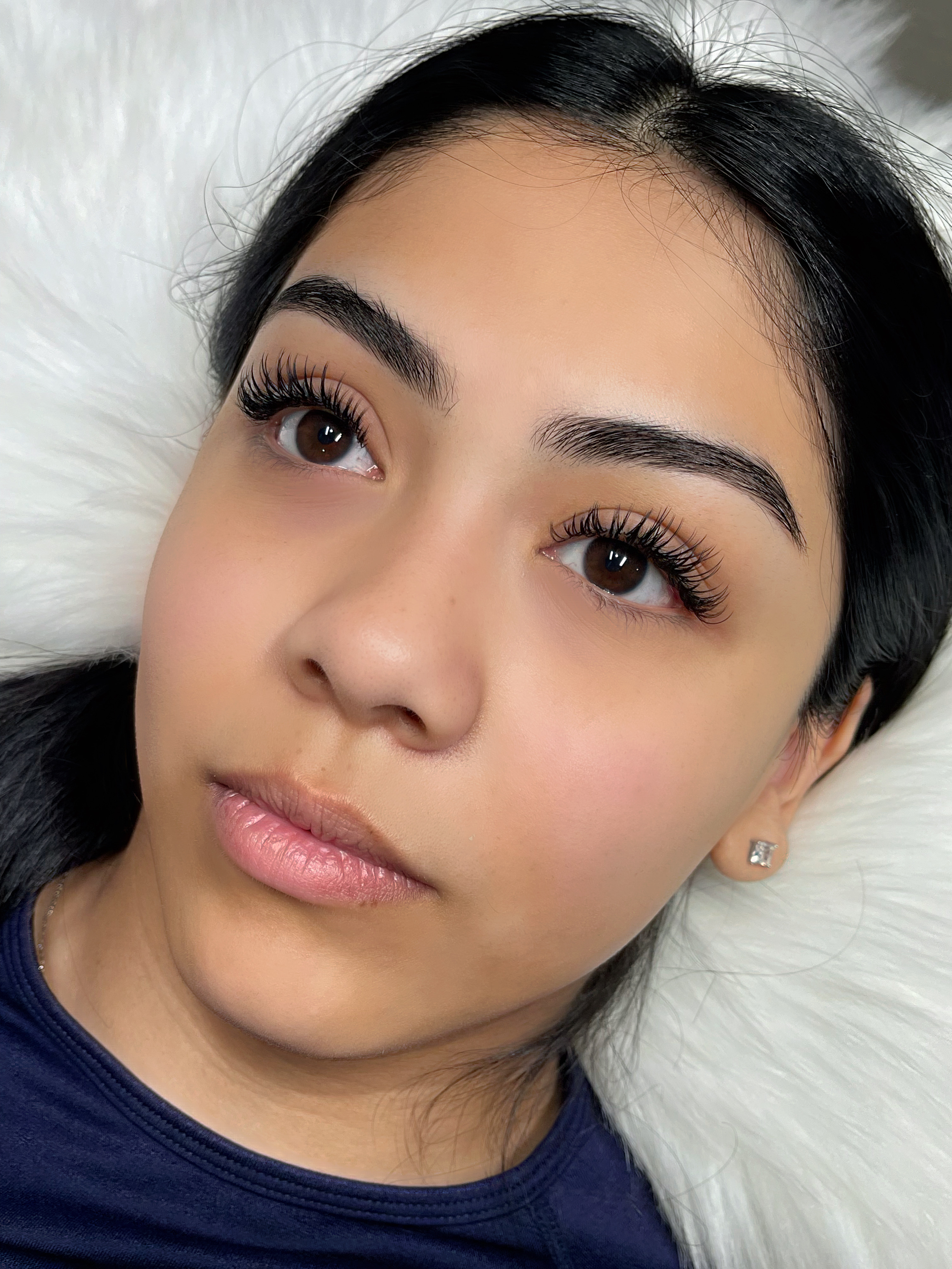 Wet set mini refill at Black Swan Lash Studio in Houston, TX