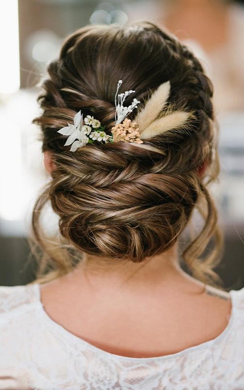 Updo With Braids