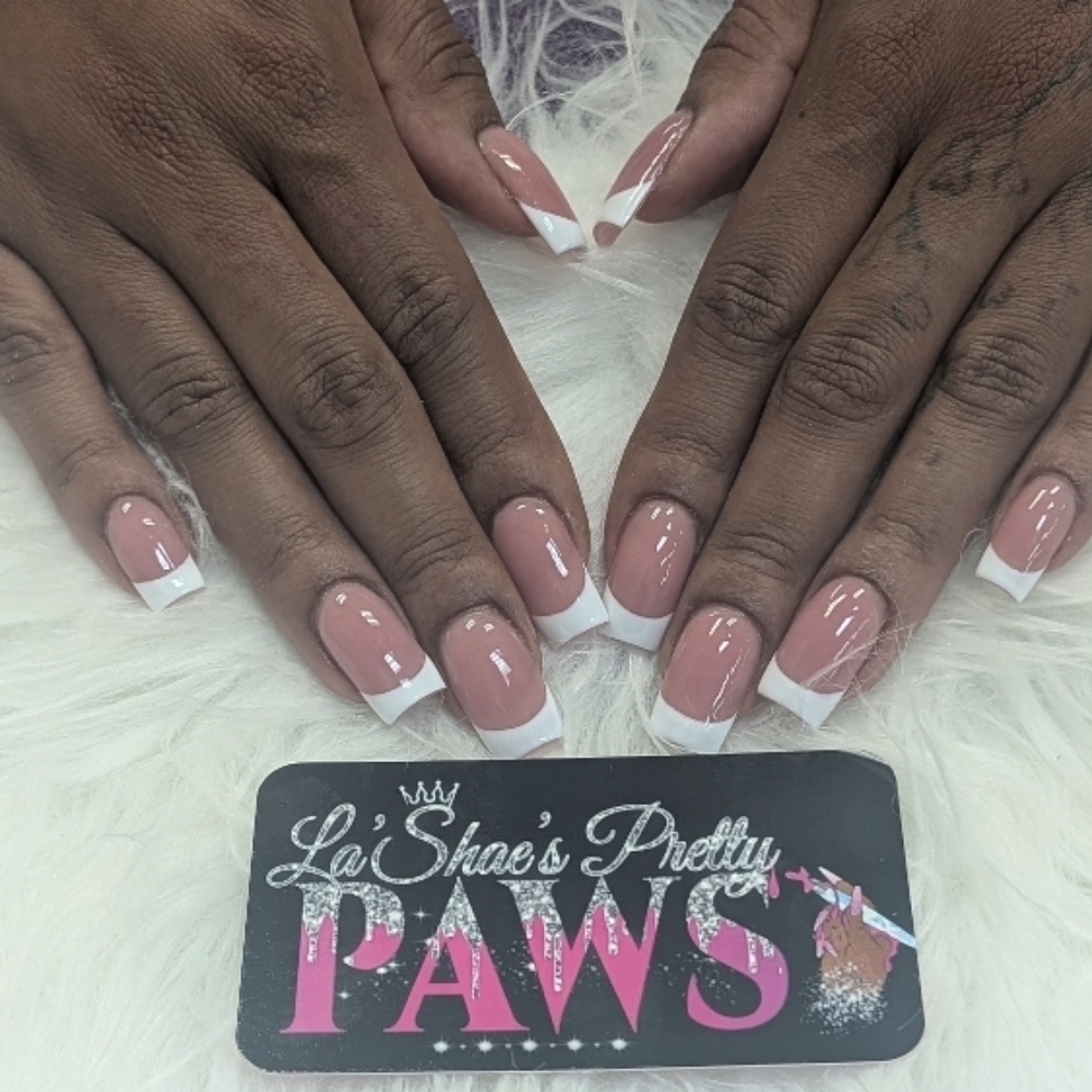 French Tip at LaShaea's Pretty Paws in Canton, OH