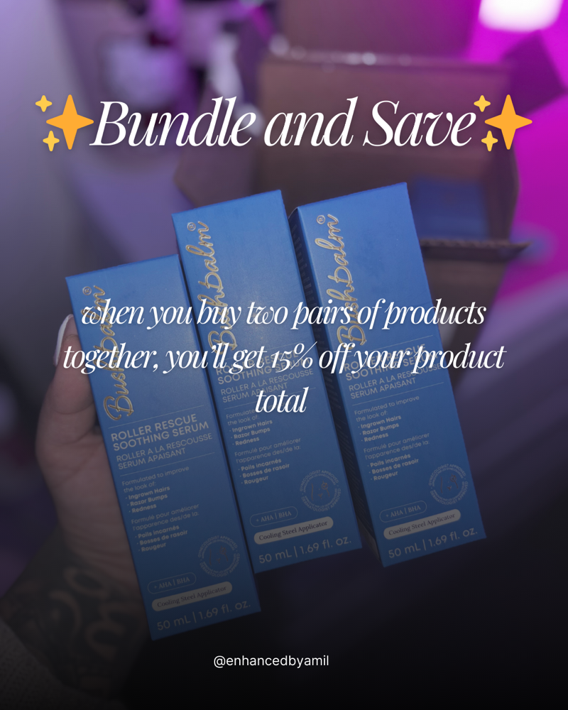 Buy 2 and get 15% off product total