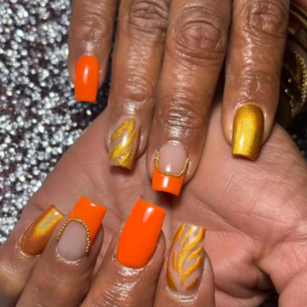 Fill- In + Nail Art ( 2-4 Nails ) at Shv.Nailz in Kent, OH