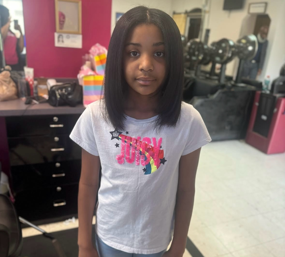 Kids Silk Press Ages 5-10