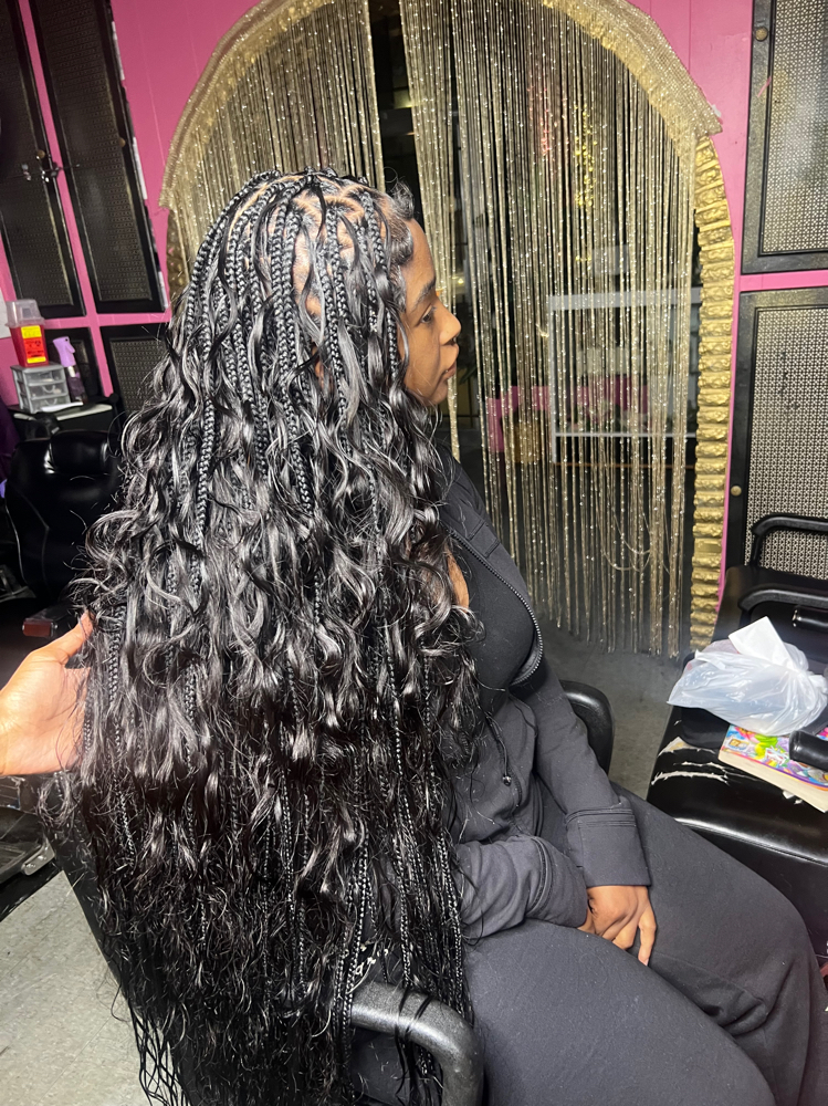 Medium Boho Knotless