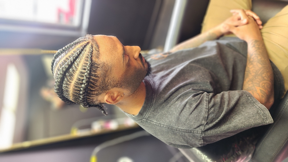 Braided hairstyling