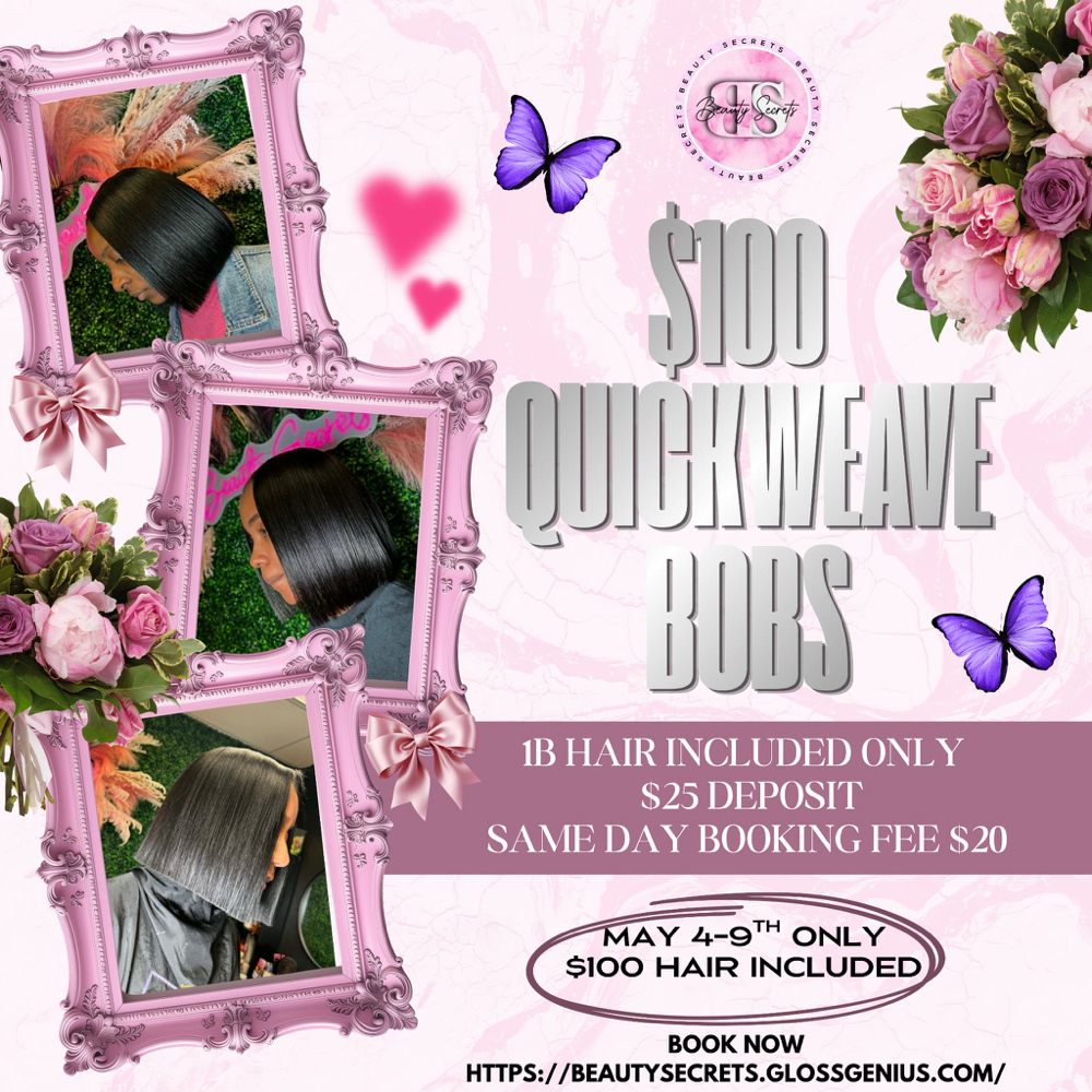 MOTHERS DAY BOB SPECIAL at Beauty Secrets in Milwaukee, WI