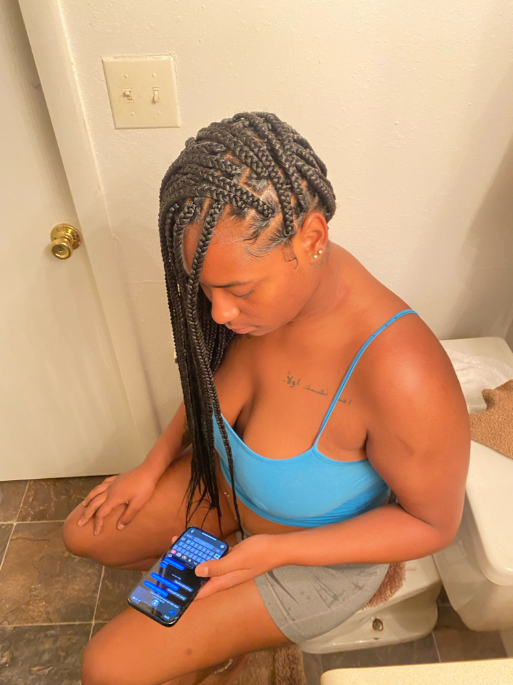 Medium Butt Length Knotless