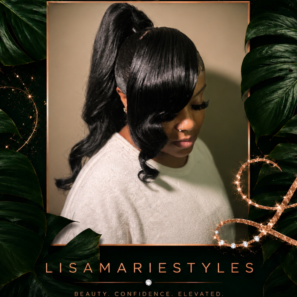 Sleek Ponytails at Lisa Marie Styles in Glenwillow, OH