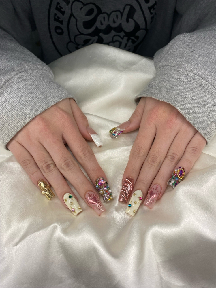 Junk Nail Freestyle Design