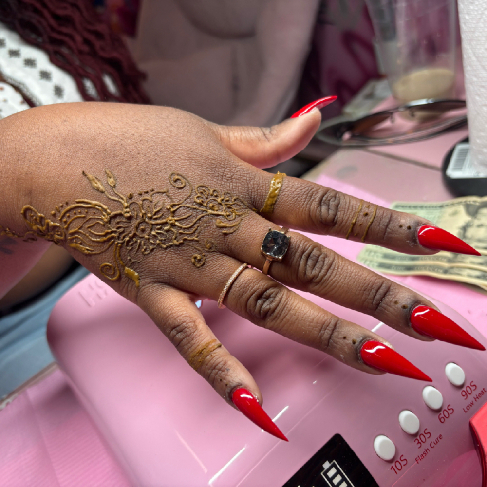 Henna Art at Indica Nails in North Babylon, NY