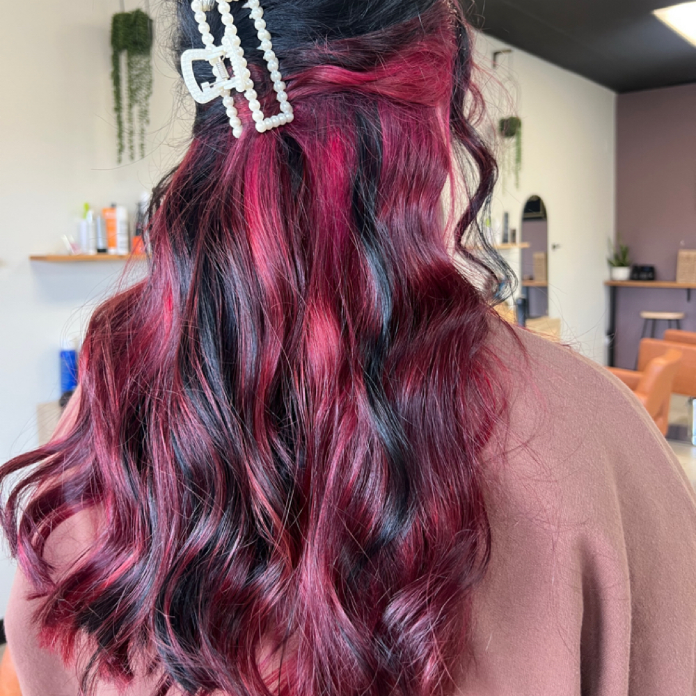 Custom Vivid Color Session at Loft Esthetics Salon + Shop in Lambertville, MI