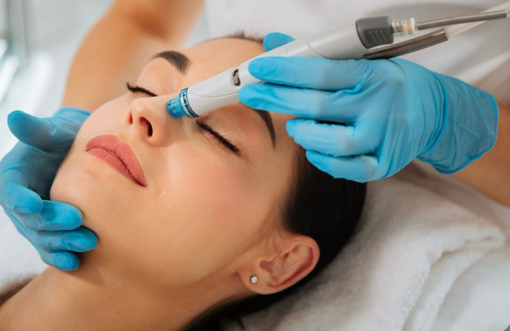 Hydrodermabrasion Enhancement