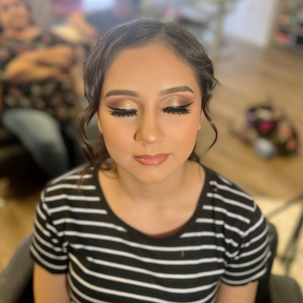 Full Glam Makeup Look