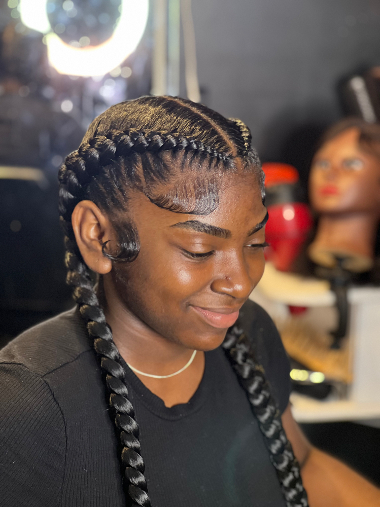 2 Feed in Braids