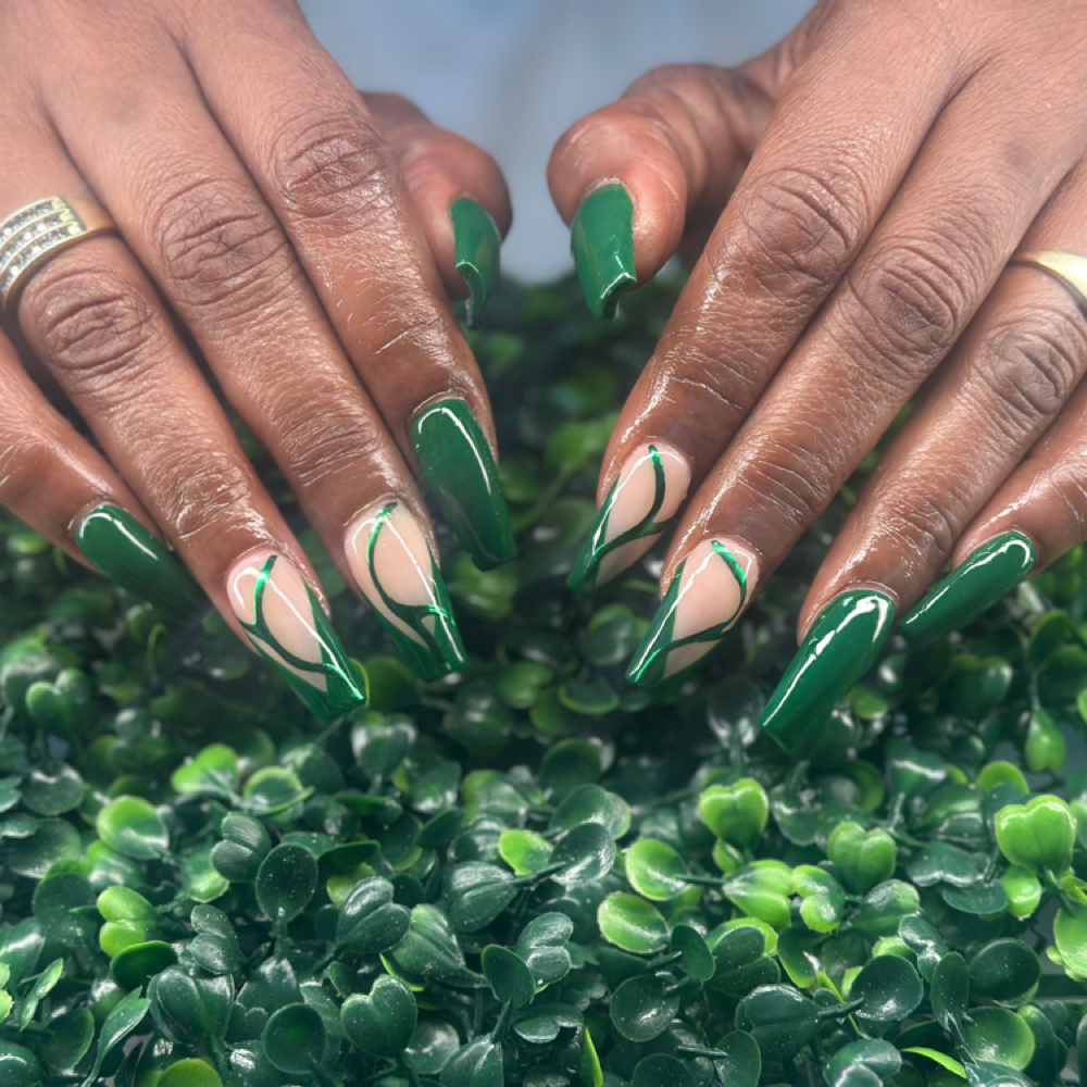 Long Fullset -Design Not Included at ImPRESSed Nails By Casie Sparks in North Charleston, SC