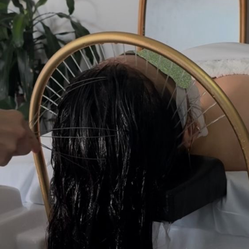 Signature Head Spa at Willow leaf salon in Murrieta, CA