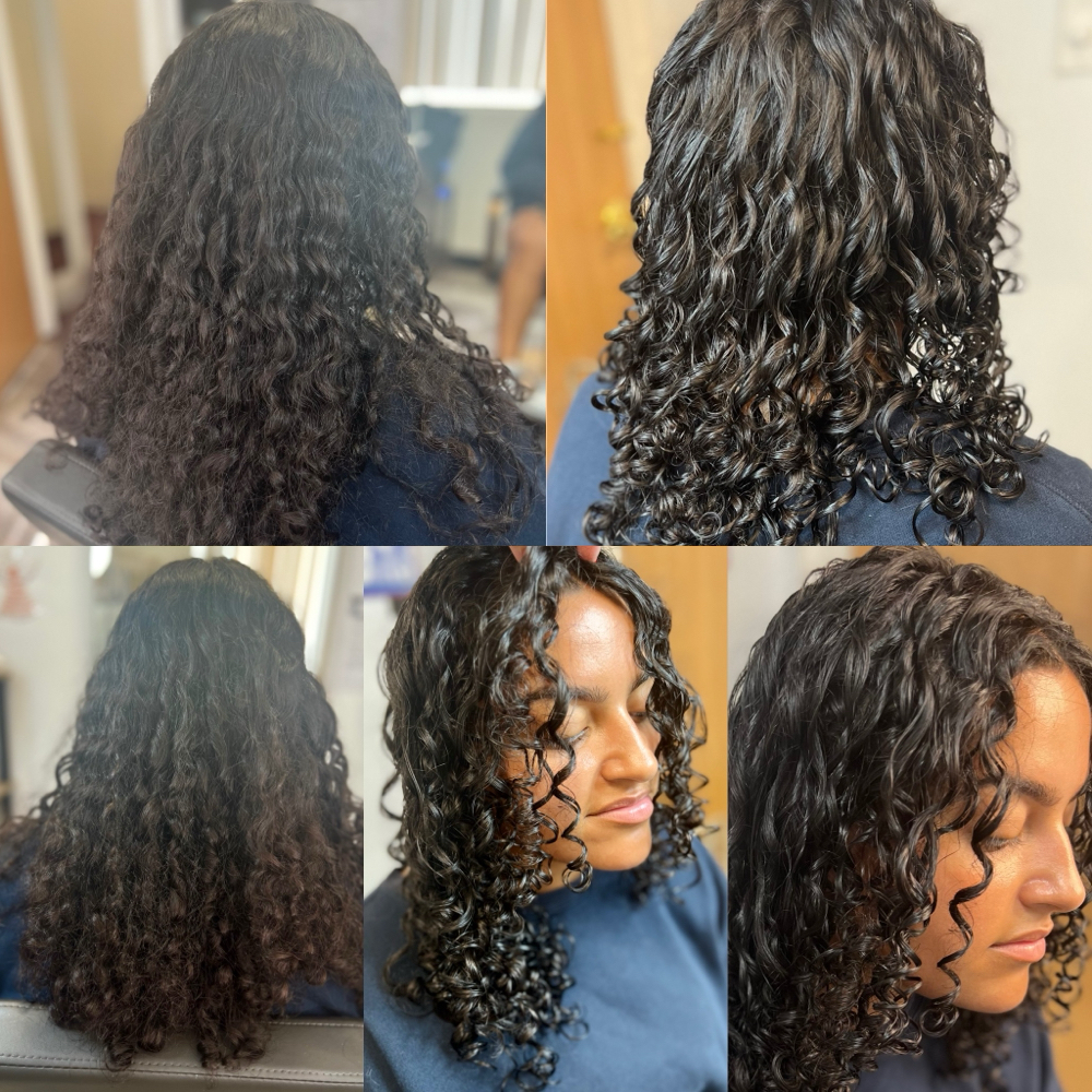 Curly Cut & Style at Styles By Melissa in Fitchburg, MA