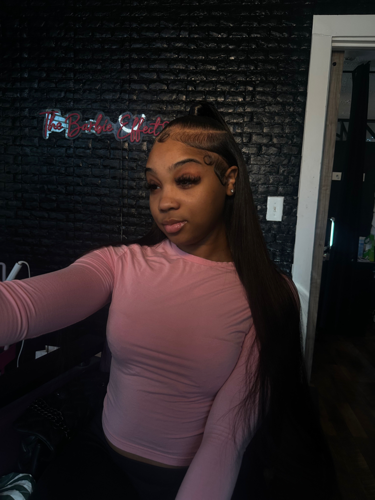 Half Up/down Quickweave at Thebarbieeffect in Nashville, TN