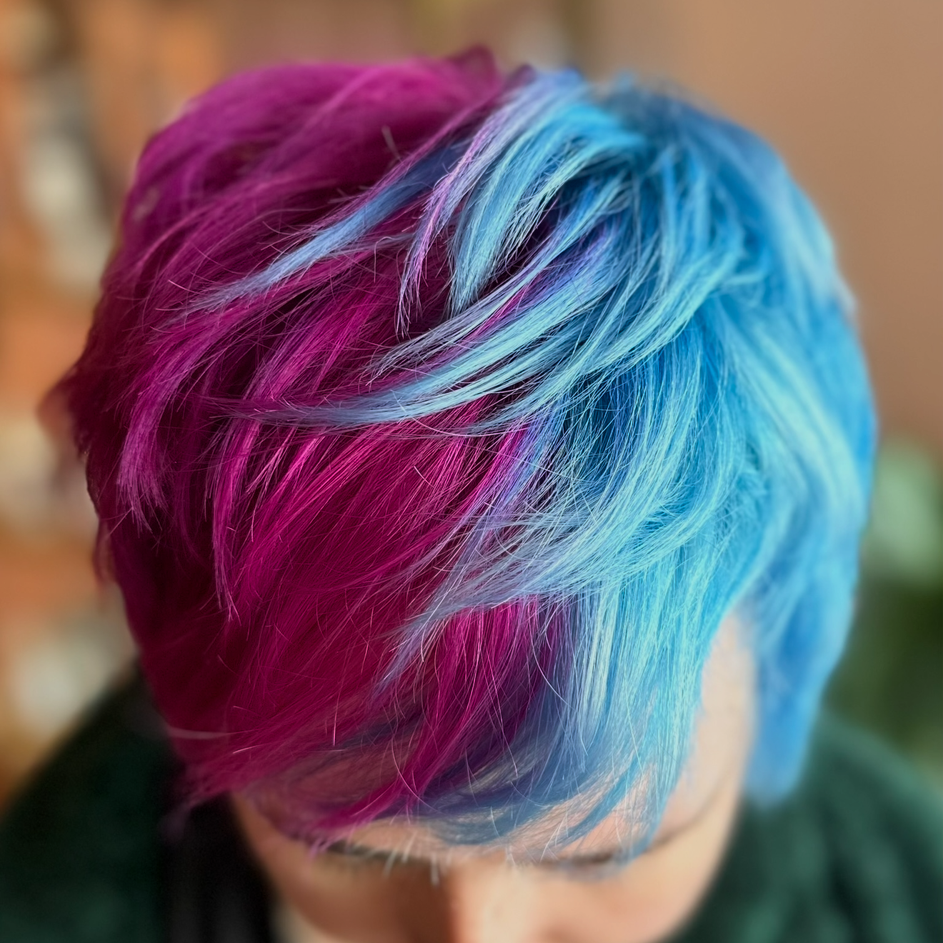 New client haircut at Kelly Hazel in Ellicott City, MD