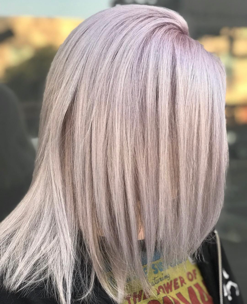 Bleach Touch Up With Toner