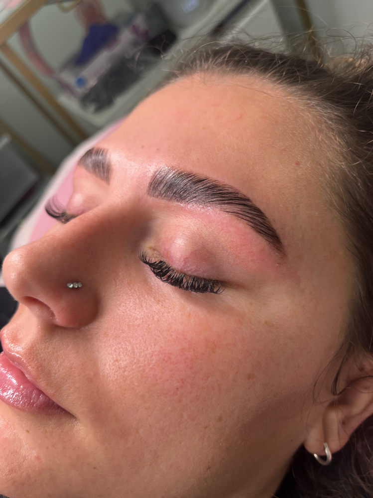 Brow Lamination + Wax + Tint