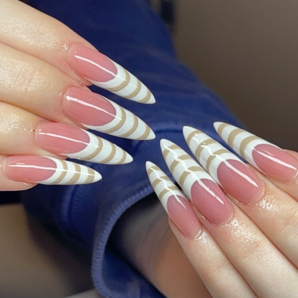 Long Acrylic Full Set at TheBlendedCollective in Indianapolis, IN