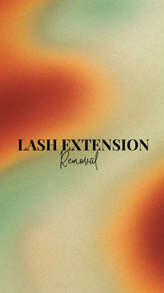 Lash Extension Removal