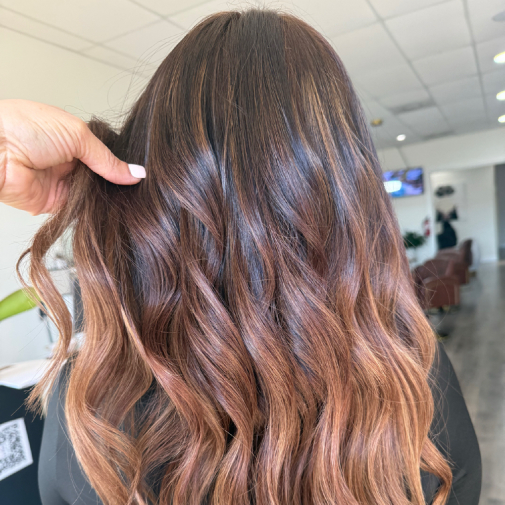 Root touch-up at Sunny Beauty Salon in Charlotte, NC