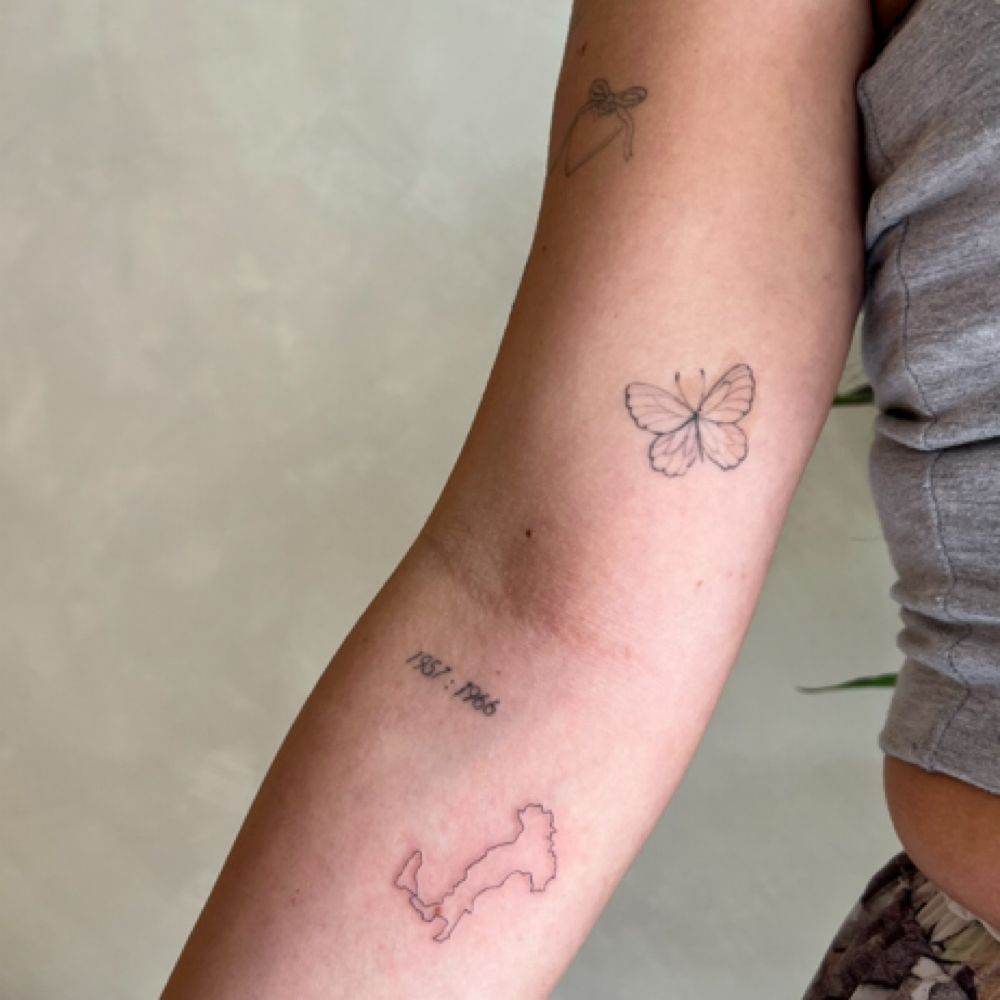 multiple small tattoos at inkbyhalie • lochdidmyink in brick, NJ