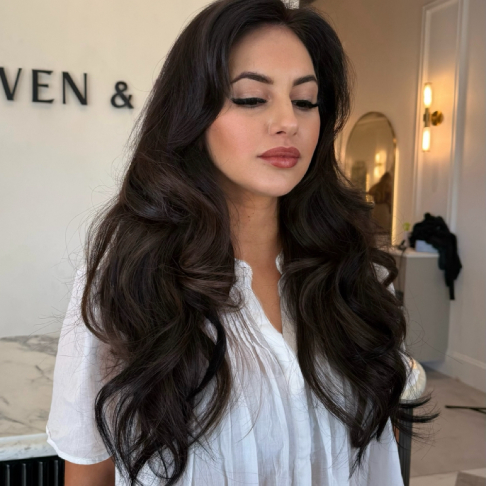 Blowout + style at Manes by Val in St. Pete, FL
