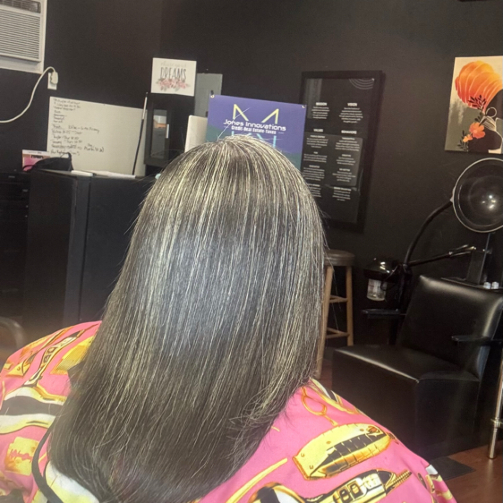 Luxury Silk Press-Smoothing Treat at MJ Hair Institute in Tyler, TX