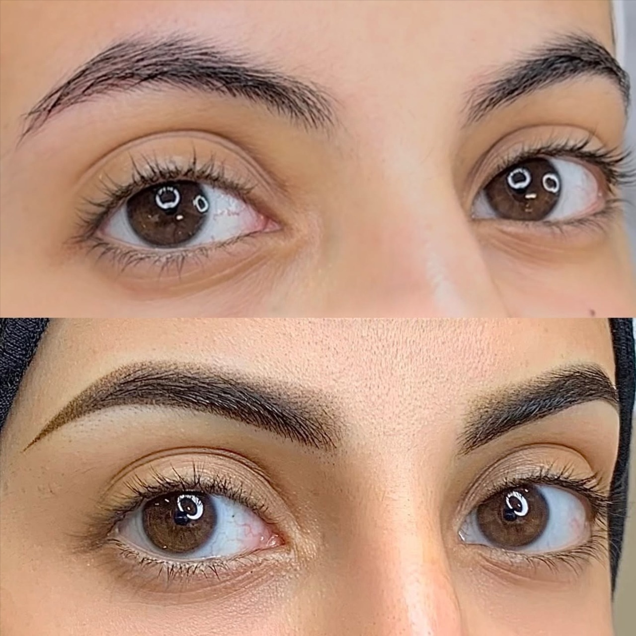 Ombre Shading at Brows By Anh Le in Anaheim, CA
