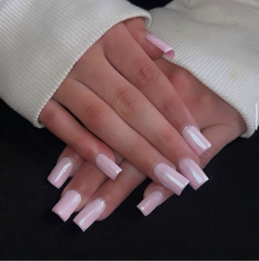 Full Set Acrylics at Tangles Salon LLC in North Providence, RI