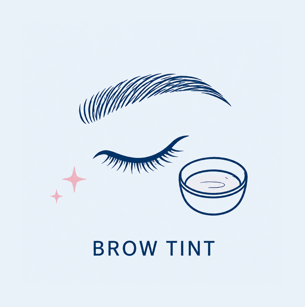 Brow Tint at Good Face Studio in San Ramon, CA