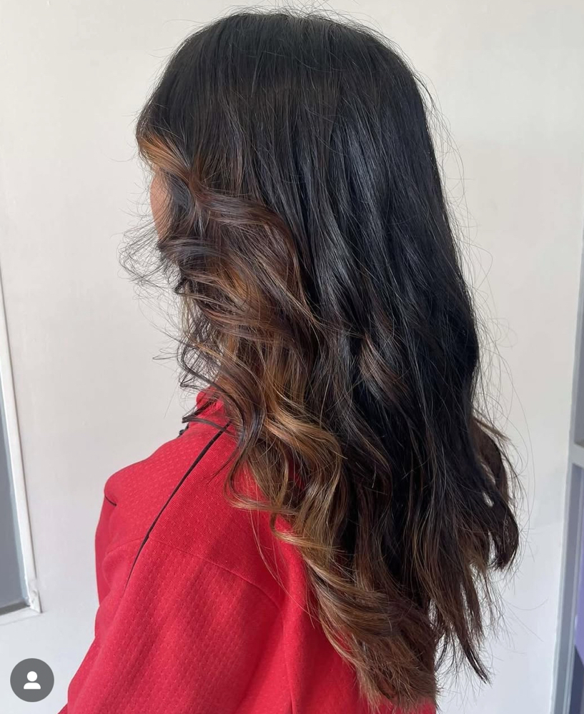 Face-Framing Balayage