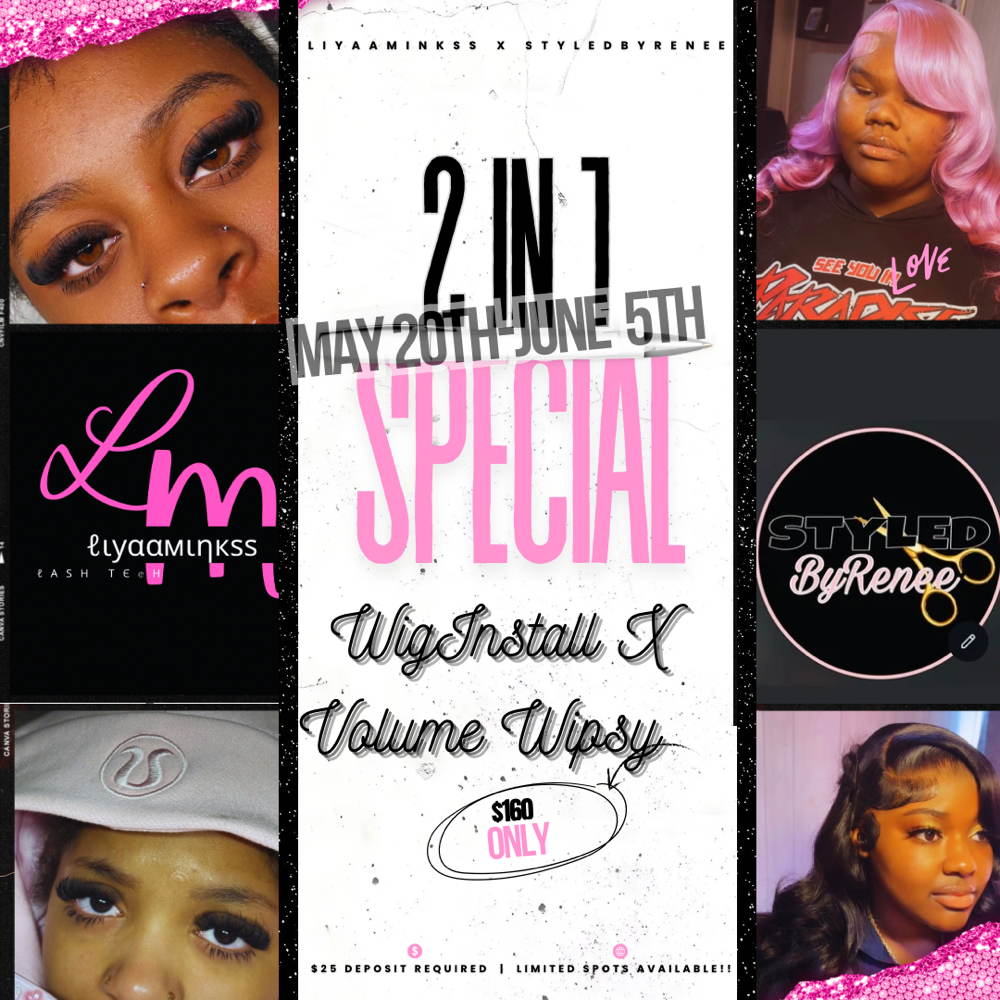 wig install x volume wispy