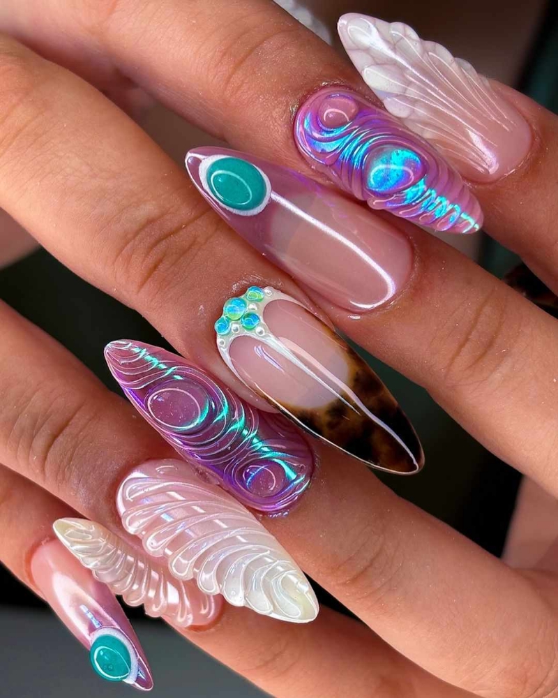 3-D Nail Art