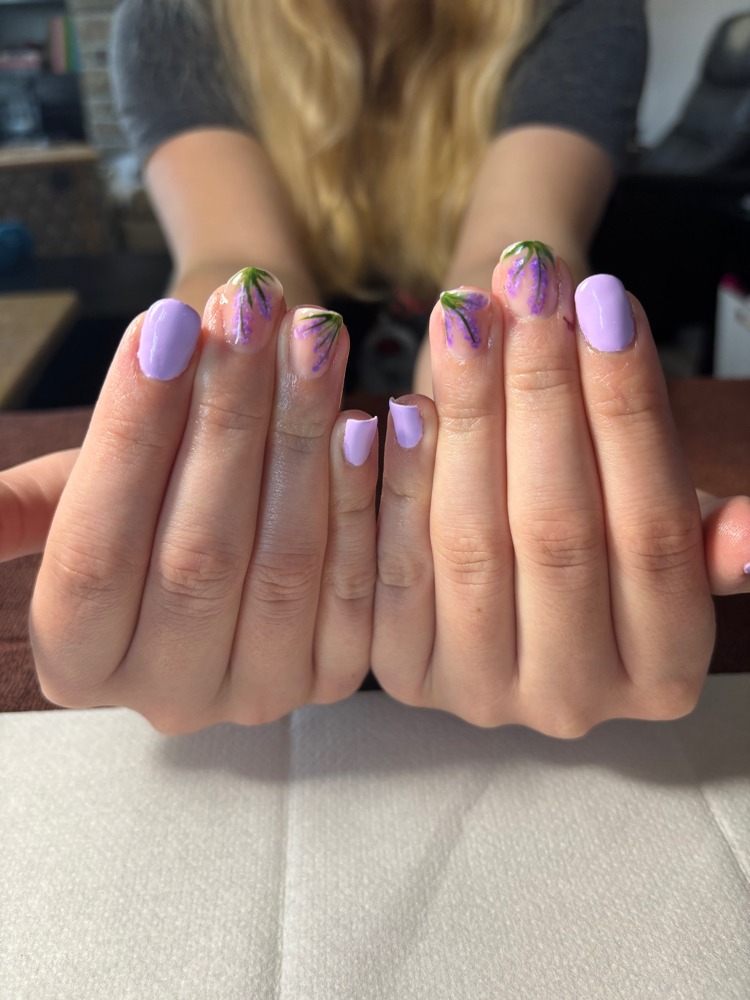 Builder Gel Manicure - Tier 2 Art at Nailed By Elisabeth in Altoona, IA