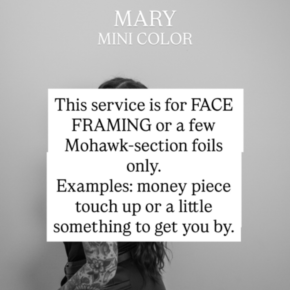 Mini Color Service - Mary at Haven Beauty Lounge in Eugene, OR