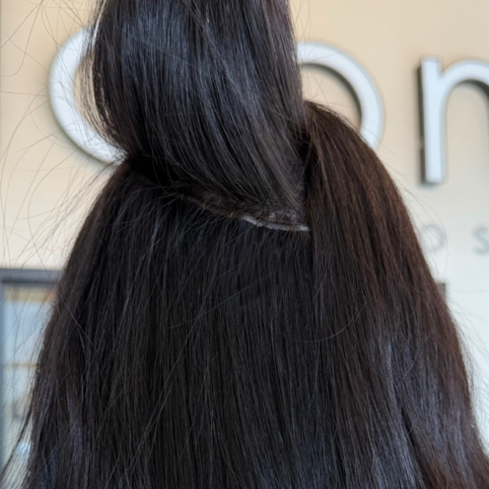 2 row extensions at Beauty by Brook in Sandy, UT