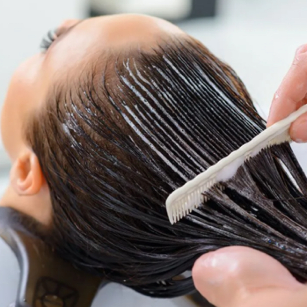 Deep Condition Treatment at Billie J Hair Studio in Allen, TX