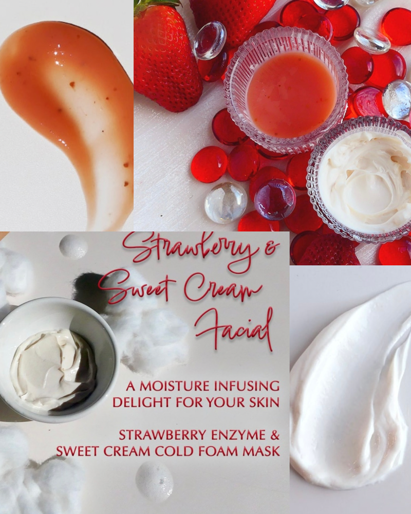 Strawberry & Sweet Cream Facial