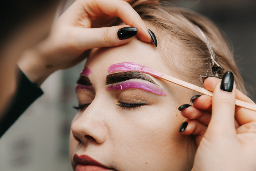 Brow Lamination, Tint, and Wax