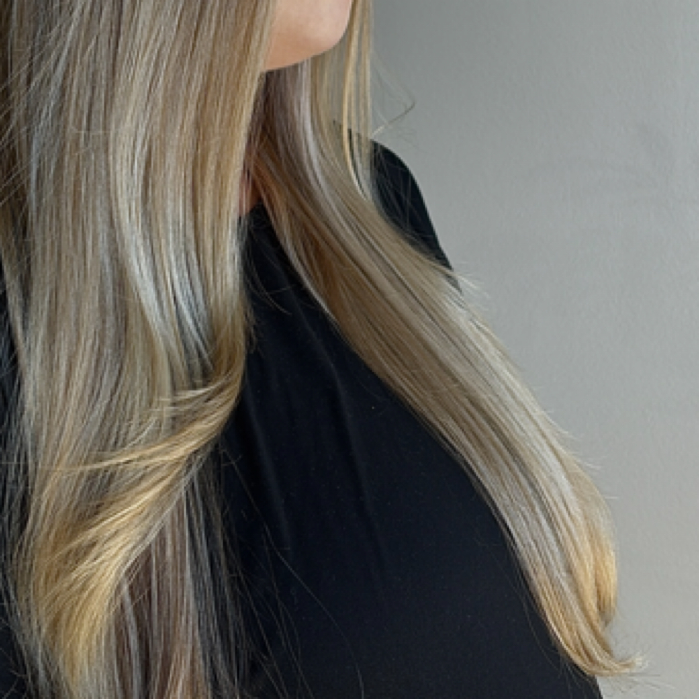 Partial Custom Color at Megan Finch Hair in Holly springs, NC